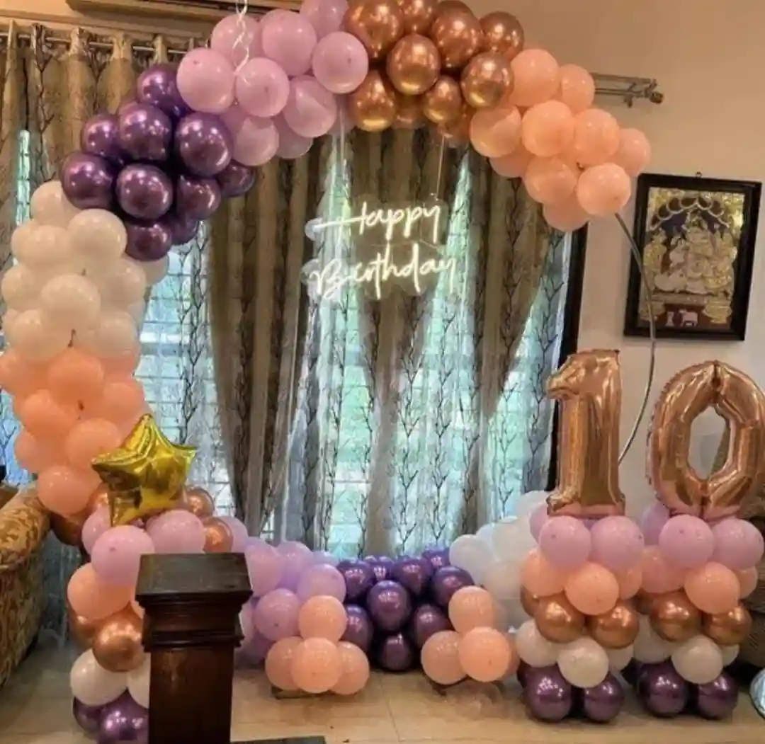 10th Birthday Decoration